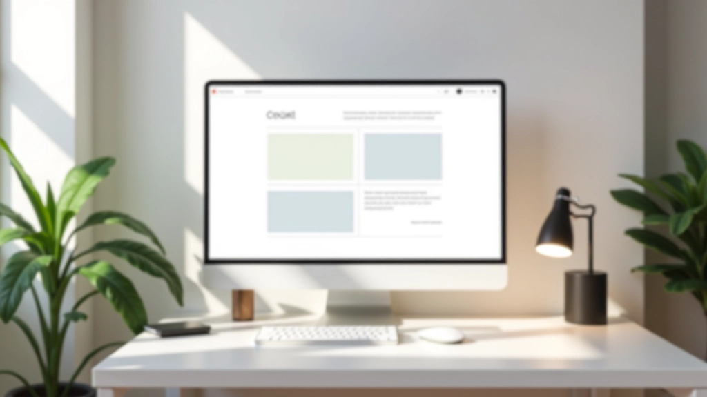 Web design workspace